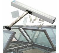 Accionador eléctrico de ventana con mando a distancia e interruptor, carga máxima 400N, doble cadena y diseño de bajo ruido para ventanas de techo