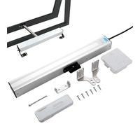 Accionador eléctrico para abrir ventanas, abridores automáticos de ventana de cadena con control remoto para ventilación de tragaluz e invernadero, carrera de 300 mm a 800 mm
