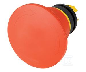 Accionador paro emergencia 60mm sin luz M22-PVT60P 121464