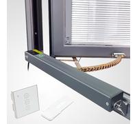 Accionamiento De Abre-Ventanas EléCtrico, Doble Cadena/Bajo Nivel De Ruido, Fuerza De Bloqueo De 400N Recorrido De 300 A 1000 mm,para claraboyas,ventilación automática(200mm Travel)