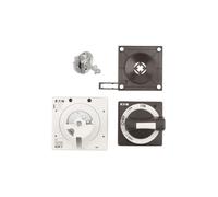 Accionamiento de puerta negro con cerradura LZM, NZM, LN 260174