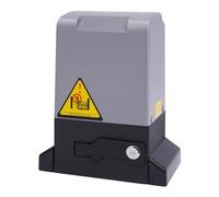 Accionamiento eléctrico de puerta corredera de 750 W, 1600 kg/3527 libras, accionamiento automático para puerta corredera, motor automático de apertura de puerta, kit de seguridad para calzadas, con 2