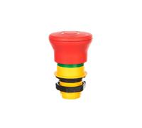 Accionamiento por botón de seguridad rojo 40 mm PLatinum LPCB6744