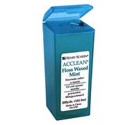 Acclean - Hilo dental encerado, 183 m, color menta