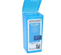 Acclean - Hilo dental encerado sin sabor, 183 m