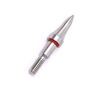 ACCMOS Acero 75 100 125 150 200 250 300 Grain Tiro al Arco Puntos de Campo, 8-32 Atornillar Objetivo Práctica Broadheads, para Arco Compuesto Arco Recurvo Caza y Práctica de Tiro (12pc, 75grain)