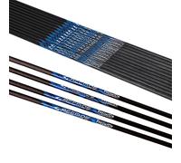 ACCMOS ID 6,2 mm Eje de Flecha de Caza Spine 250 300 340 400 500 600 700 800 Eje de Flecha de Carbono Puro 27-33 pulgadas para Bricolaje Tiro al Arco Accesorios de Flecha 12 piezas (Spine 800, 29inch)