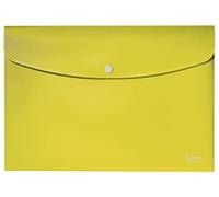 Acco Leitz Recycle Polypropylene Document Wallet With Push Butt Stationery NUEVO