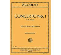 ACCOLAY - Concierto nº 1 en La menor para Violin y Piano (Gingold)