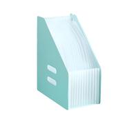 Accordion File Folder, Expandable Document Organizer, Multi-Section Divider Design, Heavy-Duty Waterproof Build, for School Office Bills Letters A4 Paper Use,12.68x10.08 Inches
