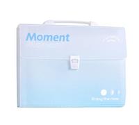 Accordion File Organizer, Expanding Document Folder, Paper Storage, Desk Filing Accessory, Large Capacity Organizer for School Business Office and Home Use, 12.99x9.72x1.3 inches