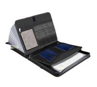 Accordion File Organizer, Portable Document Container, 14.17x10.24x1.97 pulgadas Reinforced & Sturdy Construction, Squeeze Box Files Folder for Home, Business, Travel, College, Workplace and Classroom