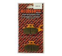 accossato agpa113st-p5413 Pastillas freno, Color Negro, Talla única