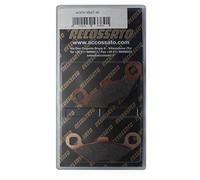 accossato agpa189st-p13168 Pastillas freno, Color Negro, Talla única