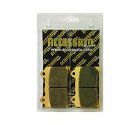 accossato agpa197ev1-p17792 Pastillas freno, Color Negro, Talla única