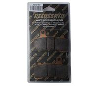 accossato agpa219st-p20229 Pastillas freno, Color Negro, Talla única