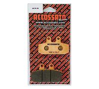 accossato agpa32or-p33955 Pastillas freno, Color Negro, Talla única