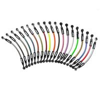 Accossato Kit de tubos de embrague azul denim para moto, Harley Davidson - FXSTS Softail Springer (2009) (CC 1584), Layout C, Número de tubos: 1