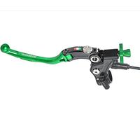 ACCOSSATO Mando de Embrague con Cable de Carreras accossado con Palanca articulada de Colores (Palanca+regulador), con Micro Incluido para Kawasaki Ninja ZX-12R de 2002 a 2006 CC 1200