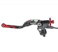 ACCOSSATO Mando de Embrague de Cable accossado con Palanca de revolución Coloreada (Plum inserción+regulador), con Micro Incluido para Benelli TNT 1130 Titanium Desde 2005 hasta 2007 CC 1130