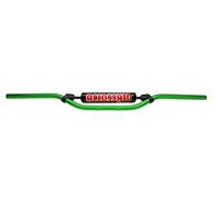 Accossato Manillar Accossato Made in Italy D.28, KTM > EXC-F SIX DAYS 250 cc (2007-2007), color verde sez. Variable con colcha y protector de cuello negro (SH1N)