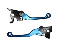 ACCOSSATO Par de palancas azul para Husqvarna TE 250 de 2010 a 2013 (CC 250)