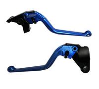 ACCOSSATO Par de palancas azules para Kawasaki Ninja650 R/Er-6 F/Er-6 N de 2009 a 2016 (CC 650)
