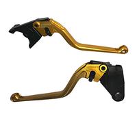 ACCOSSATO Par de palancas de oro para Kawasaki Ninja650 R/Er-6 F de 2017 a 2020 (CC 650)