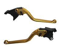 ACCOSSATO Par de palancas de oro para Suzuki Gsf 1250 Bandit de 2001 a 2015 (CC 1250)