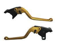 ACCOSSATO Par de palancas de oro para Yamaha Fjr 1300 desde 2003 hasta 2003 (CC 1300)