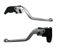 ACCOSSATO Par de palancas grises para Triumph Speed Triple 1050 desde 2011 hasta 2015 (CC 1050)