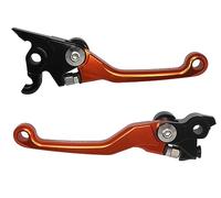 ACCOSSATO Par de palancas naranja para Husqvarna TE 125i desde 2017 hasta 2017 (CC 150)