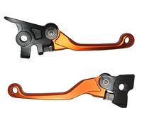 ACCOSSATO Par de palancas naranja para Ktm 350SX-F/XC-F/XCF-W de 2014 a 2022 (CC 350)