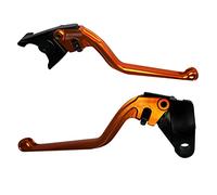 ACCOSSATO Par de palancas naranjas para Kawasaki Ninja650 R/Er-6 F de 2017 a 2020 (CC 650)