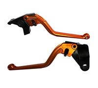 ACCOSSATO Par de palancas naranjas para Kawasaki Versys (650cc) de 2009 a 2014 (CC 650)