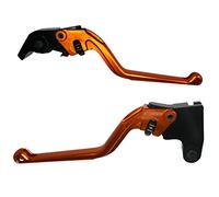 ACCOSSATO Par de palancas naranjas para Triumph Speed Triple R de 2012 a 2015 (CC 1050)