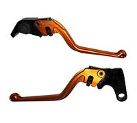 ACCOSSATO Par de palancas naranjas para Yamaha R6 S Europe Version desde 2006 hasta 2007 (CC 600)