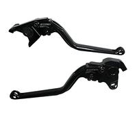 ACCOSSATO Par de palancas negras para Honda VTR 1000 F/Firestorm de 1998 a 2005 (CC 1000)