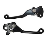 ACCOSSATO Par de palancas negras para Kawasaki KX 85 de 2001 a 2022 (CC 85)