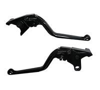ACCOSSATO Par de palancas negras para Triumph Tiger 1200 Explorer desde 2012 hasta 2020 (CC 1200)