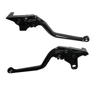 ACCOSSATO Par de palancas negras para Yamaha XJR 1300/Racer de 2004 a 2016 (CC 1300)