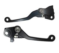 ACCOSSATO Par de palancas negras para Yamaha YZ 125X de 2017 a 2021 (CC 125)