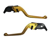 ACCOSSATO Par de palancas oro para Ducati Hypermotard 950 de 2019 a 2022 (CC 950)