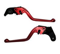 ACCOSSATO Par de palancas rojas para Aprilia Rs 660 desde 2021 hasta 2022 (CC 660)