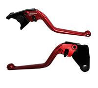 ACCOSSATO Par de palancas rojas para Kawasaki Zr750 Zephir de 1991 a 1993 (CC 750)