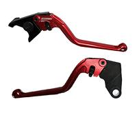 ACCOSSATO Par de palancas rojas para Kawasaki Zx12 R de 2000 a 2006 (CC 1200)