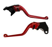 ACCOSSATO Par de palancas rojas para Suzuki Gsxr 750 desde 1996 hasta 2003 (CC 750)