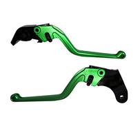 ACCOSSATO Par de palancas verdes para Aprilia Rsv4 RF de 2009 a 2019 (CC 1000)