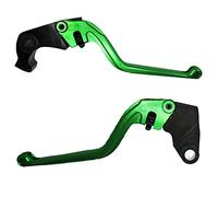 ACCOSSATO Par de palancas verdes para Kawasaki Zx6 R / 636 desde 2019 hasta 2020 (CC 636)