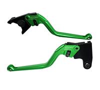 ACCOSSATO Par de palancas verdes para Triumph Tiger 1050 / Sport de 2017 a 2020 (CC 1050)